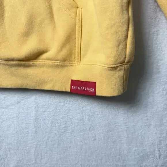 The Marathon Clothing Victory Torch Graphic Print Hoodie Peach Orange size L - Picture 5 of 10